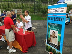 Author, Dwier Brown paid a visit to the Washington Wild Things promoting his new book, “If You Build It.